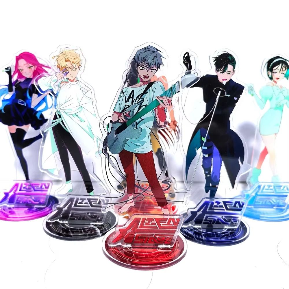 Desk Setup Room - Stand Akrilik Alien Kawaii Luka Mizi