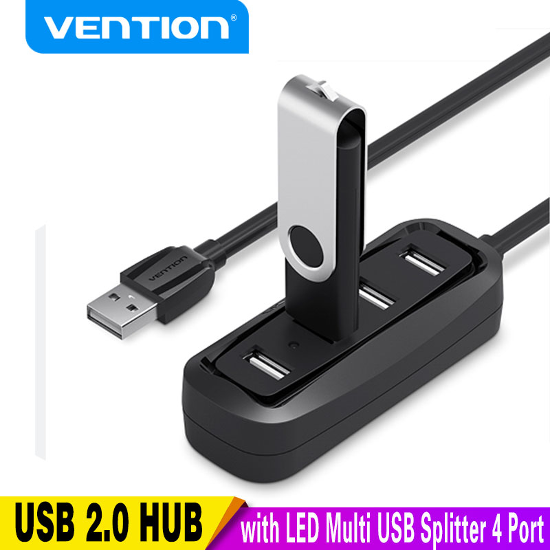 Desk Setup Usb Hub - Vention USB 2.0 HUB 4 Port,