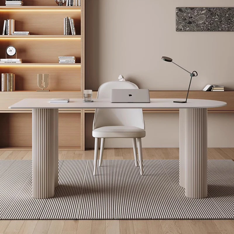 L Shaped Desk Setup - Meja Laptop Kamar Tidur Ruang Tamu