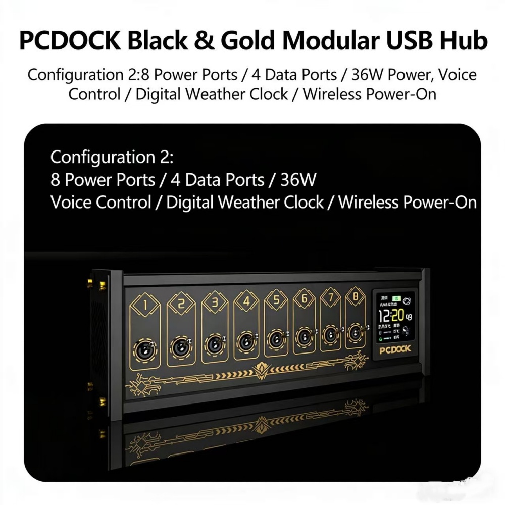 Desk Setup For Laptop - PCDOCK Blok Stopkontak USB Desktop dengan