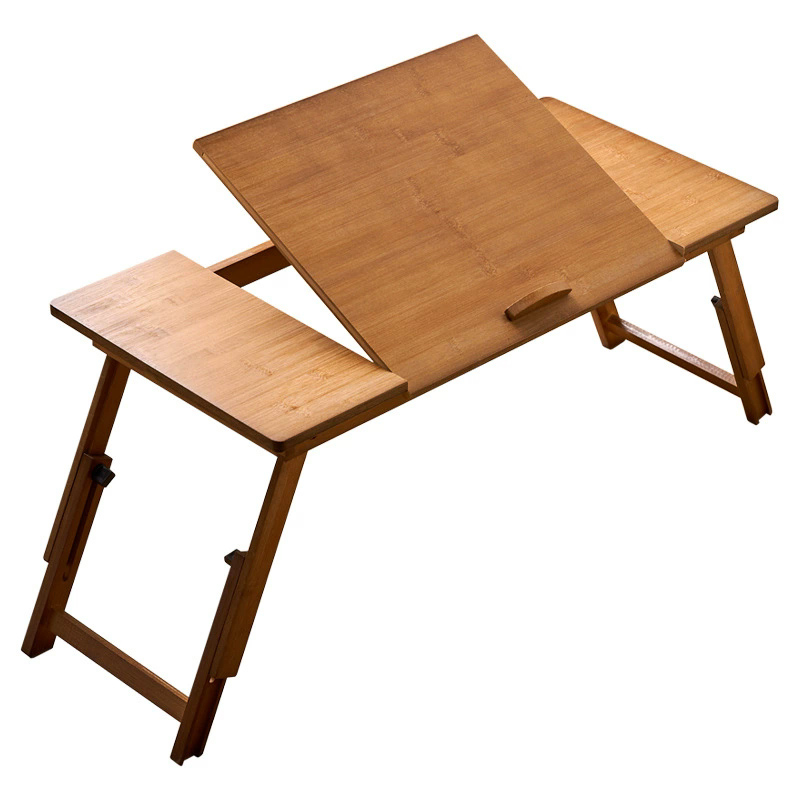Desk Setup For Laptop - Meja Laptop Lipat Bambu Minimalis Dapat