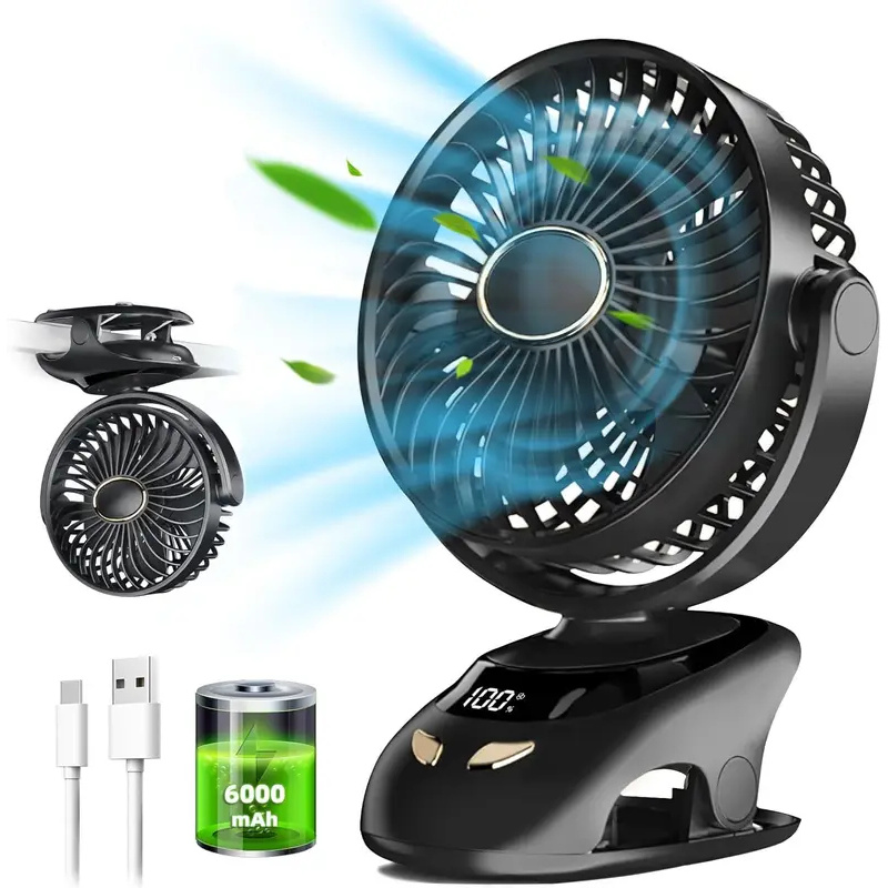 Fan Desk Small Usb - Kipas Meja Kecil yang Dapat Dijepit,