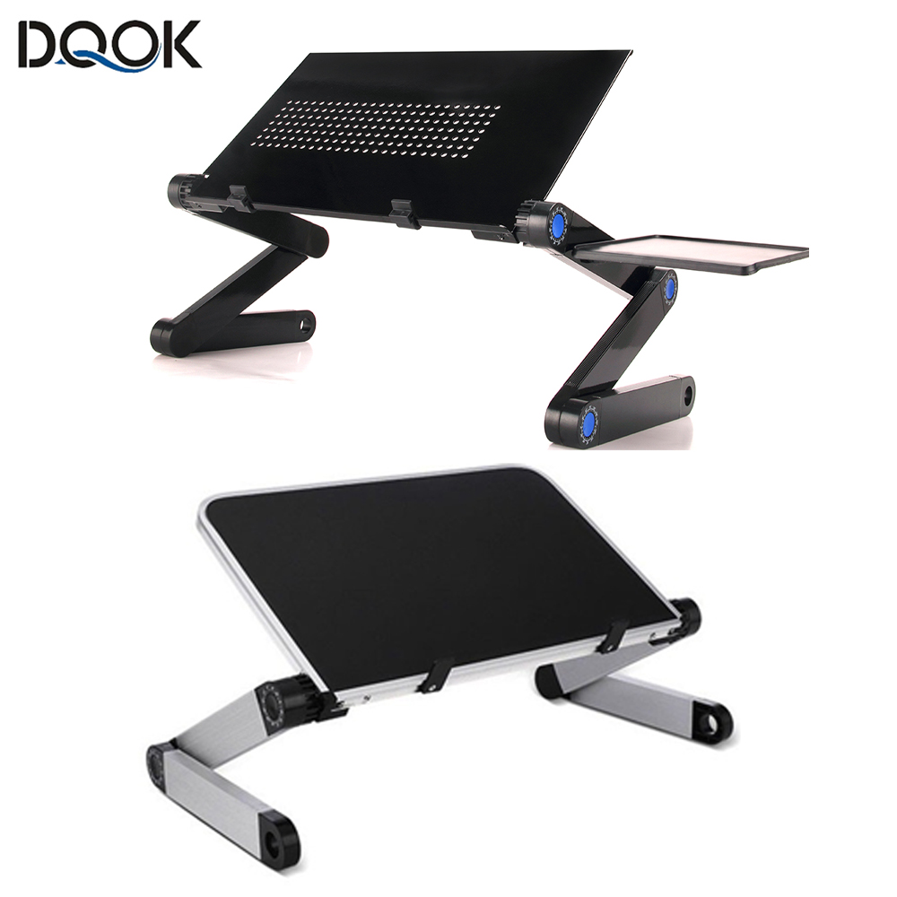 Desk Setup For Laptop - Dudukan Meja Laptop Dapat Disesuaikan Meja