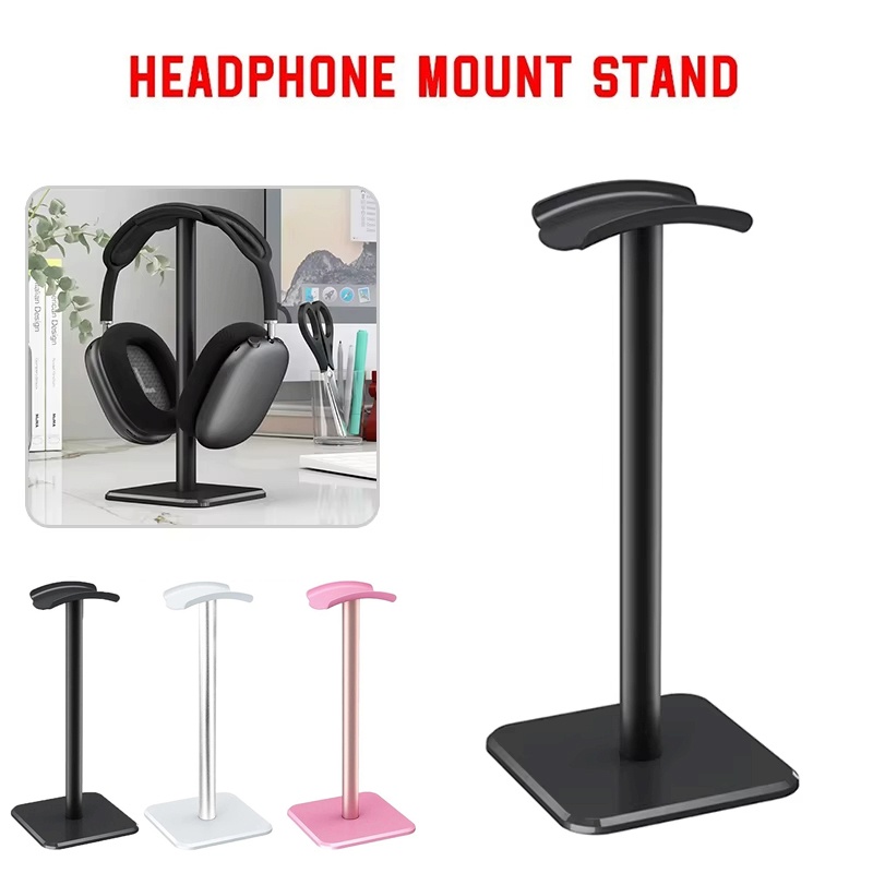 Desk Setup Organization - 1 buah Penyangga Headphone Universal, Penyangga
