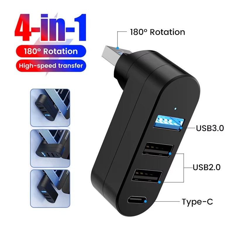 Desk Setup Usb Hub - Kotak Splitter Mini USB Hub 3.0