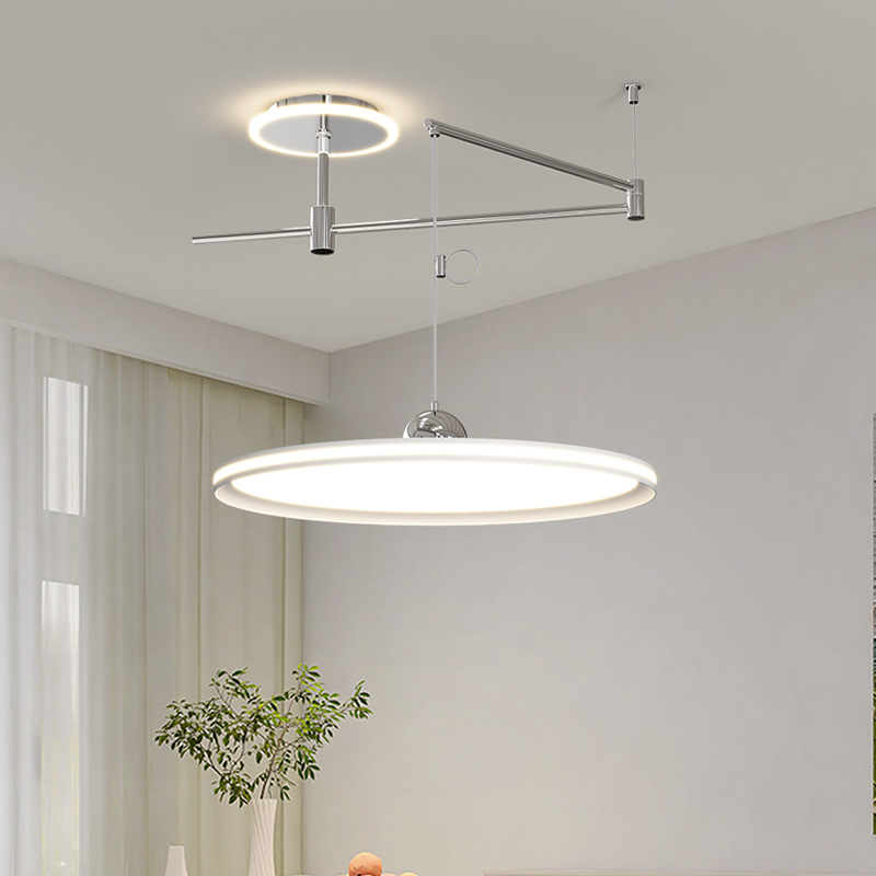 Desk Setup Minimalist - Lampu Gantung Nordik Lampu Meja Ruang