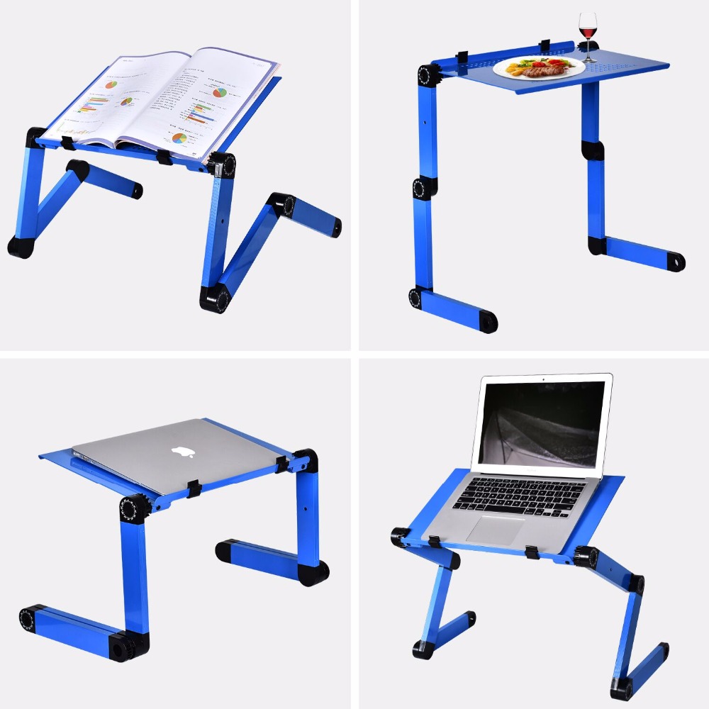 Paduan Aluminium Meja Laptop A - Desk Setup For Laptop ulasan dan harga
