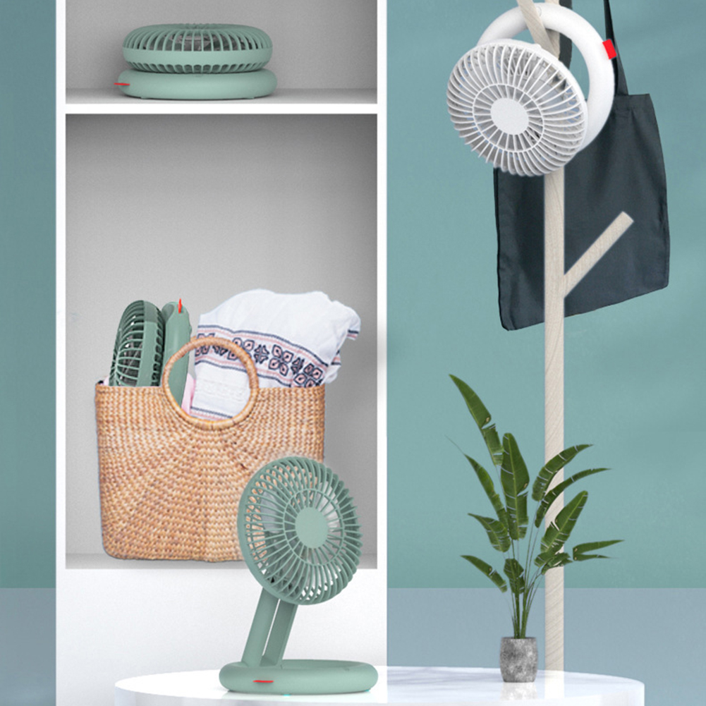 Foldable Mini Desk Fan USB Rec - Fan Desk Small Usb ulasan dan harga