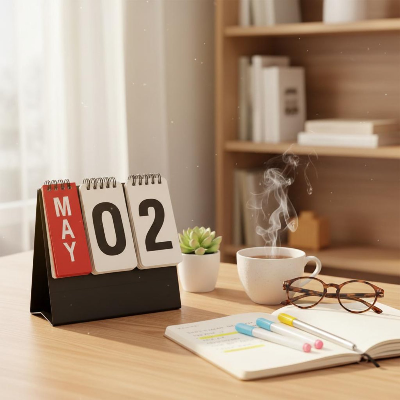 Kalender Meja Tanpa Tanggal Ka - Desk Setup Gadgets ulasan dan harga