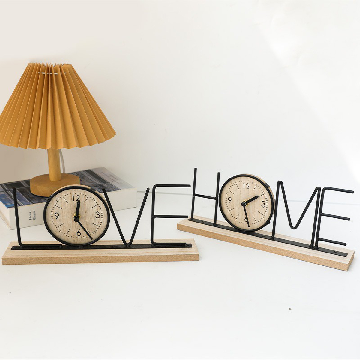Jam Meja Home/Love Letter, Jam - Desk Setup Minimalist ulasan dan harga