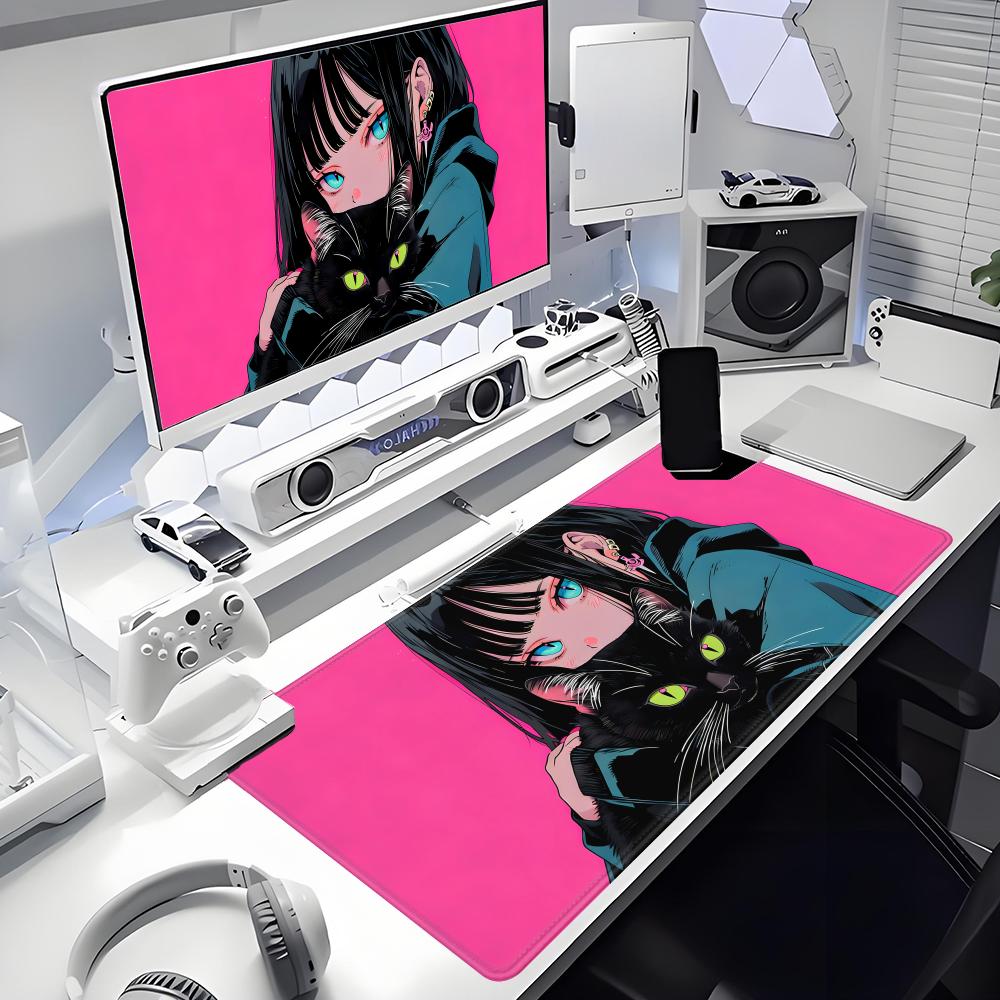 Alas Mouse Gaming Anime Mata K - Desk Setup Gadgets ulasan dan harga
