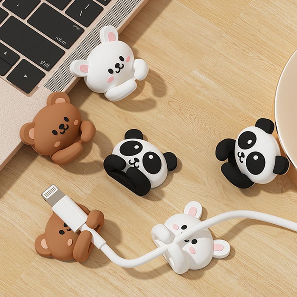Klip Kabel Perekat Kuat Desain - Desk Setup Gadgets ulasan dan harga