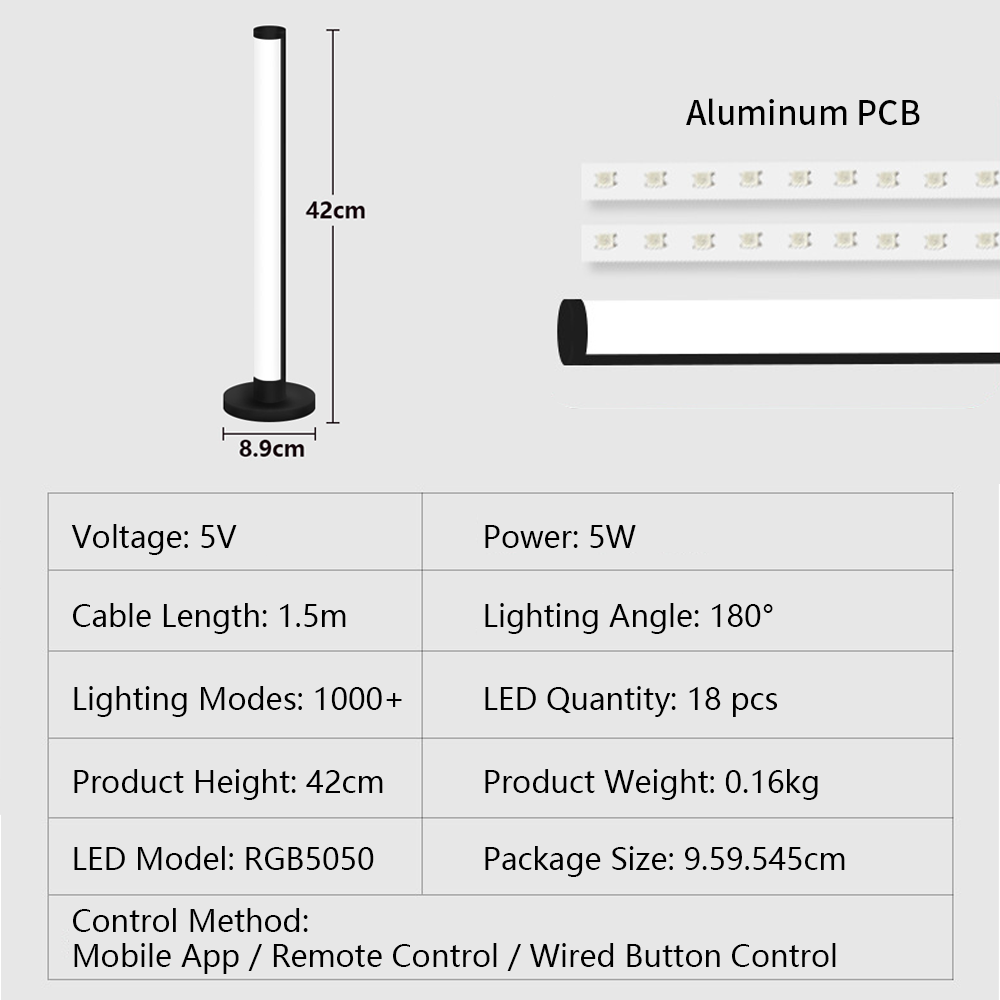 Lampu Ambient RGB Ritme Musik  - Ambient Light Bar Usb ulasan dan harga