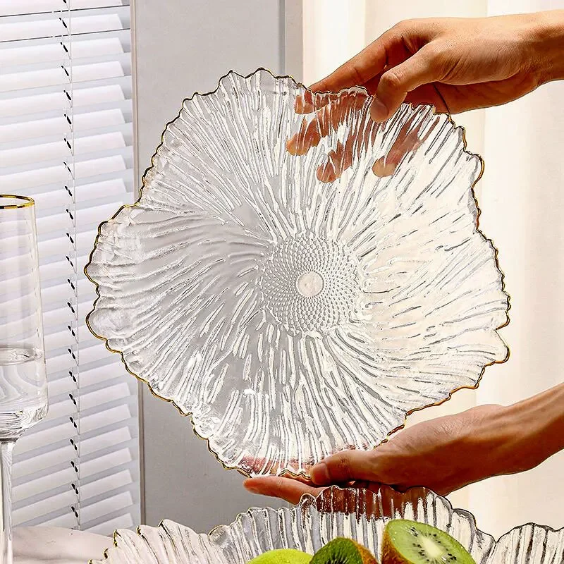 Piring Buah Kaca Kelopak Ruang - Desk Setup Minimalist ulasan dan harga