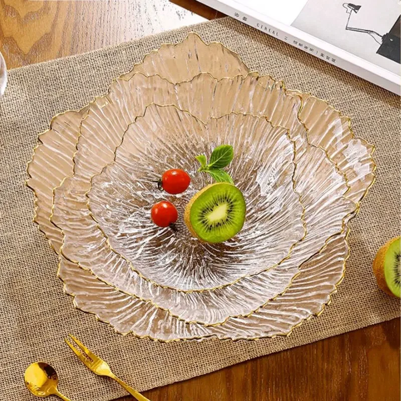 Piring Buah Kaca Kelopak Ruang - Desk Setup Minimalist ulasan dan harga