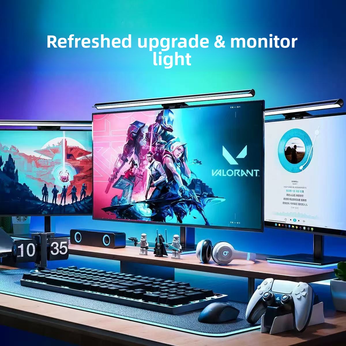 Lampu Monitor RGB dengan Kontr - Ambient Light Bar Usb ulasan dan harga