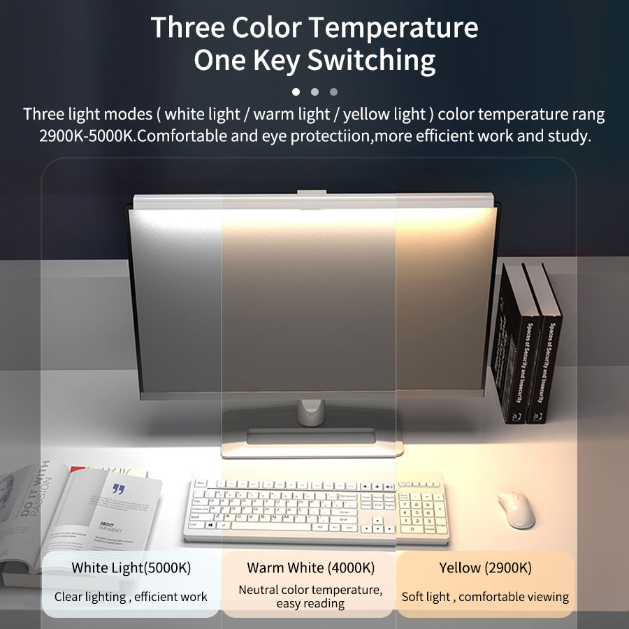 Lampu LED Monitor 50cm, Lampu  - Desk Setup Room ulasan dan harga