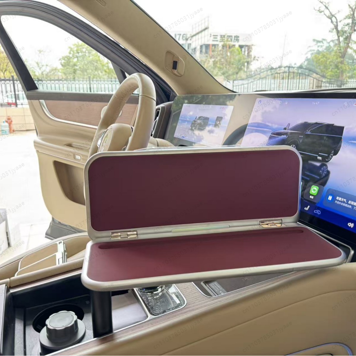 Meja Lipat Mobil Baru, Meja La - Desk Setup For Laptop ulasan dan harga