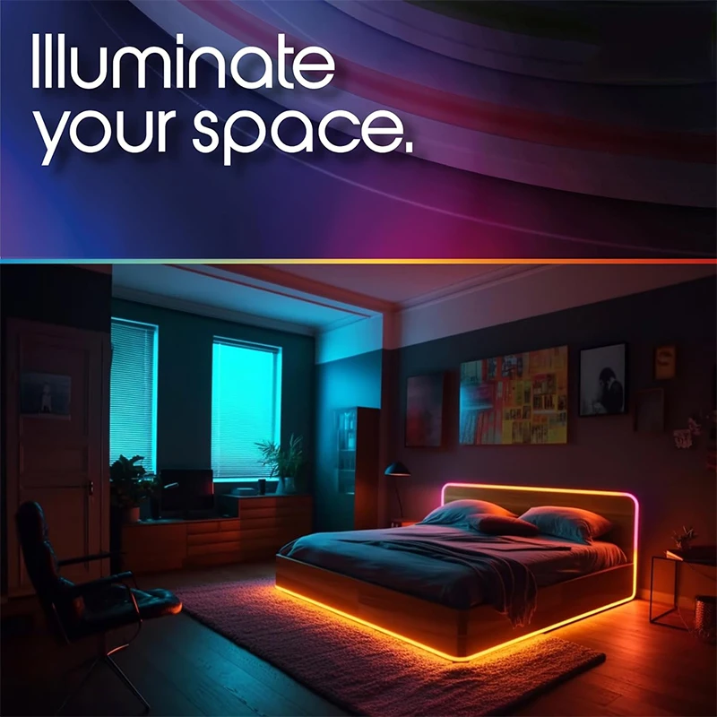 Lampu Strip LED RGB Bertenaga  - Ambient Light Bar Usb ulasan dan harga