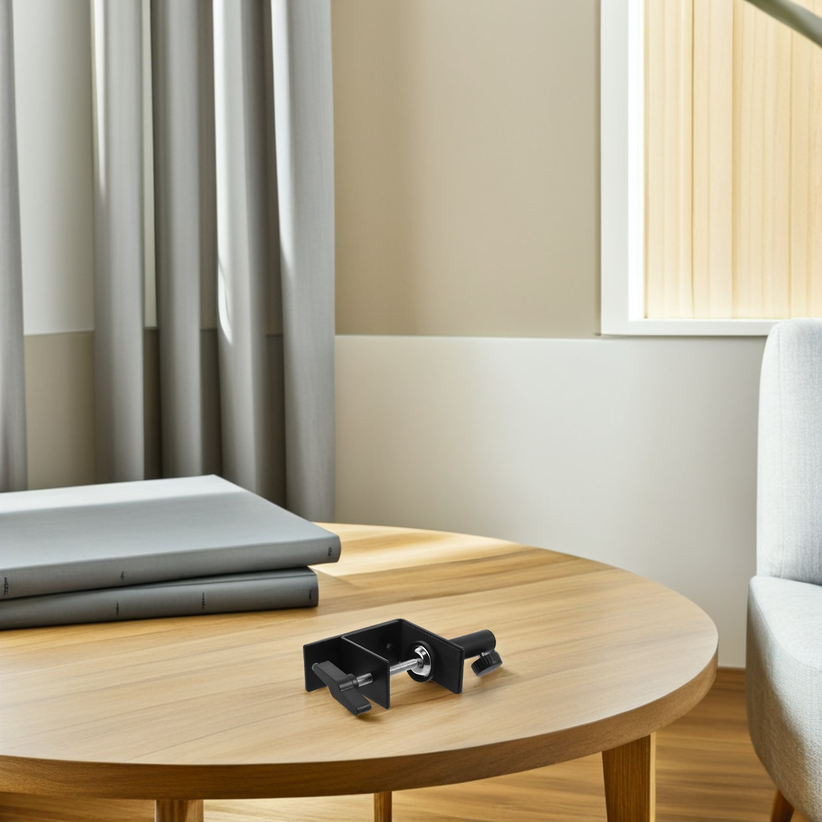 Penjepit Meja Mikrofon Logam,  - Desk Setup With Mic ulasan dan harga