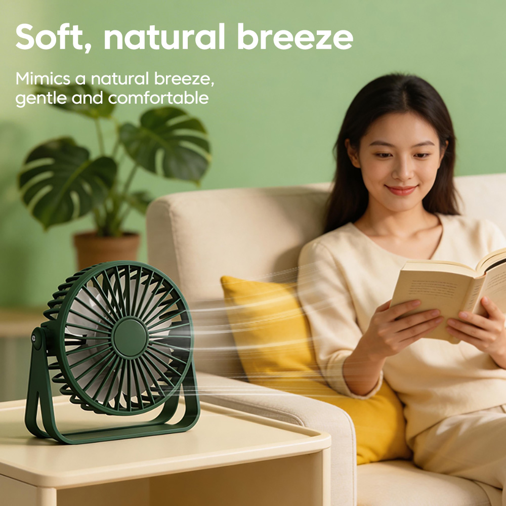 Kipas Desktop Mini Kipas Pengi - Fan Desk Small Usb ulasan dan harga