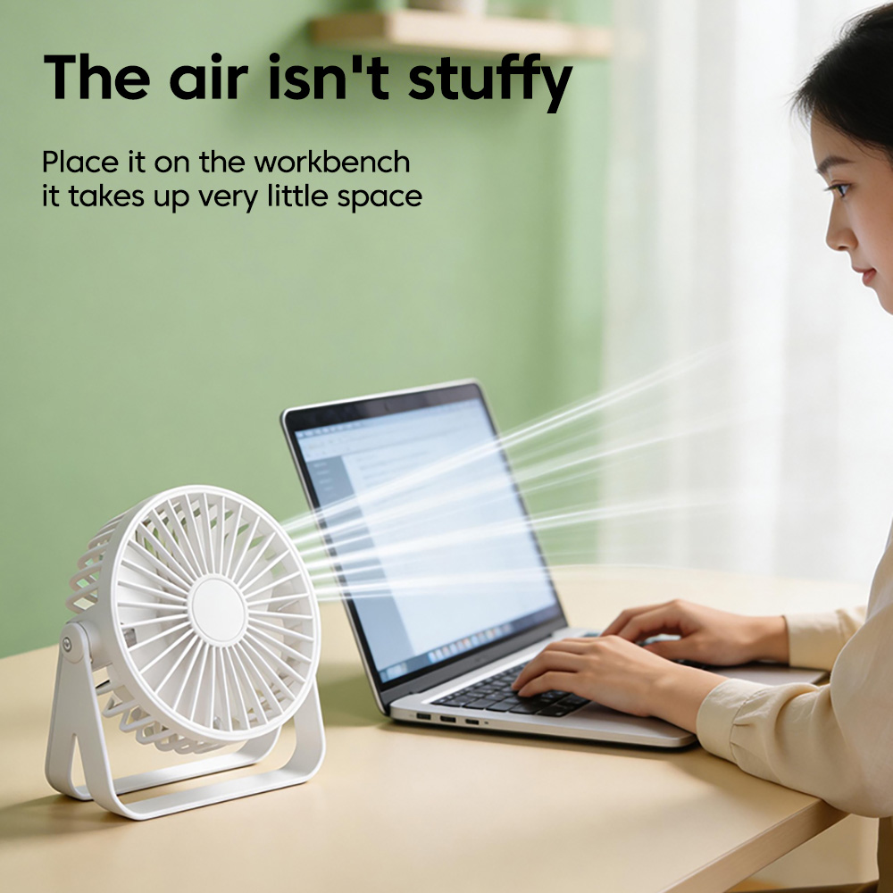 Kipas Desktop Mini Kipas Pengi - Fan Desk Small Usb ulasan dan harga