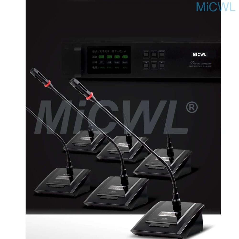Sistem Mikrofon Gooseneck Nirk - Desk Setup With Mic ulasan dan harga