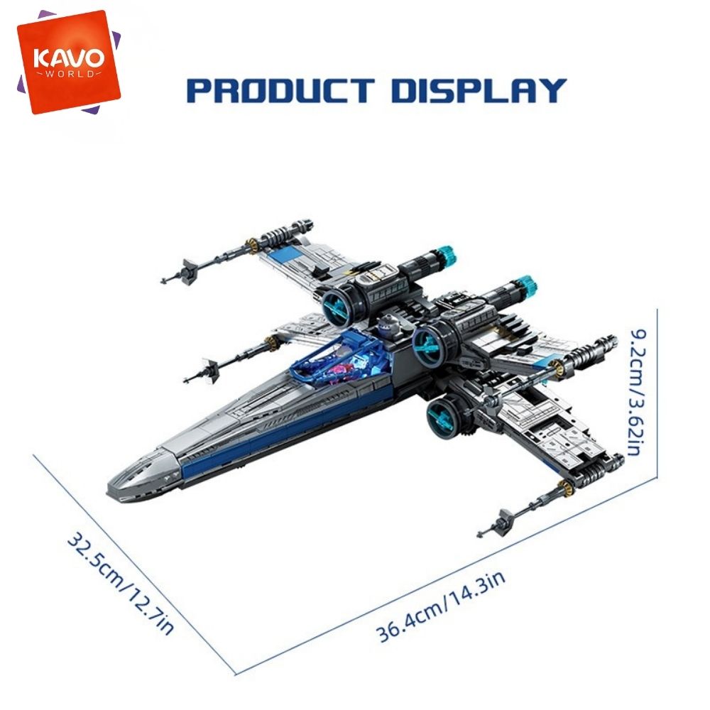 KAVOWORLD 1271pcs Set Blok Ban - Gaming Desk Setup Xbox ulasan dan harga