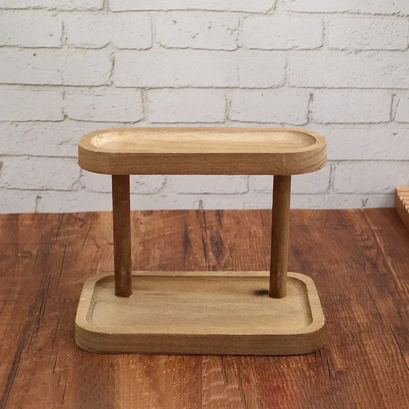 Rak Penyimpanan Kayu Panas 2 T - Desk Setup Productivity ulasan dan harga