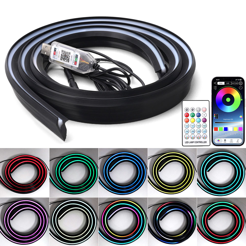 Lampu Ambient Kaca Depan Mobil - Ambient Light Bar Usb ulasan dan harga
