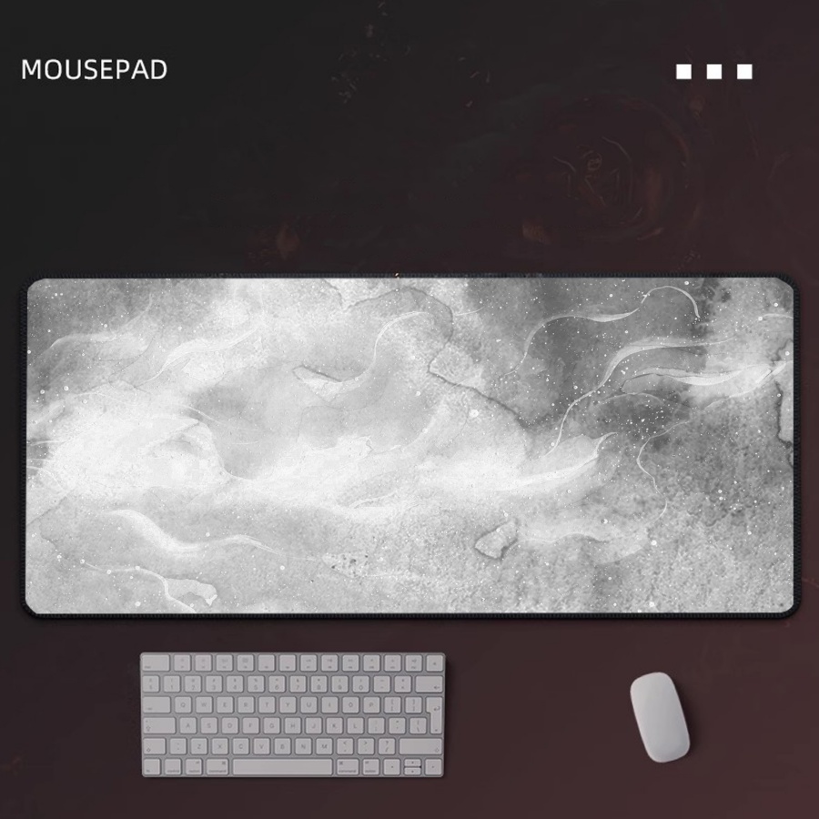 Alas Mouse Gaming Abu-abu Marm - Desk Setup Grey ulasan dan harga