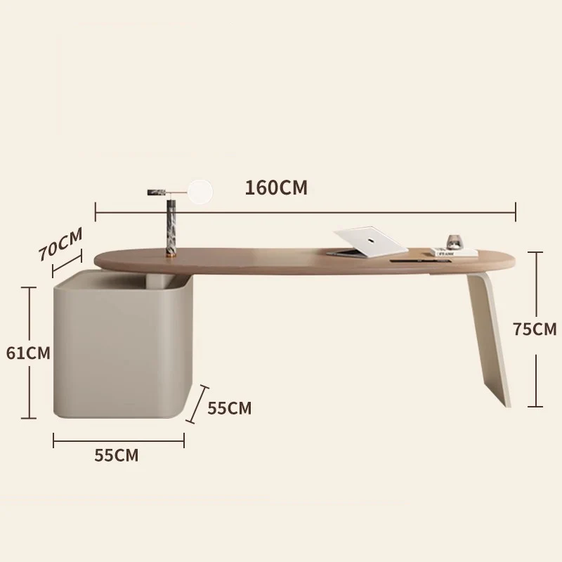 Meja Laptop Kamar Tidur Lemari - L Shaped Desk Setup ulasan dan harga