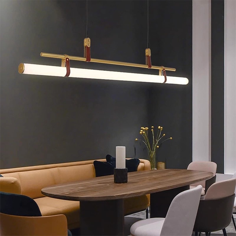 Lampu Gantung LED Strip Panjan - Desk Setup Minimalist ulasan dan harga