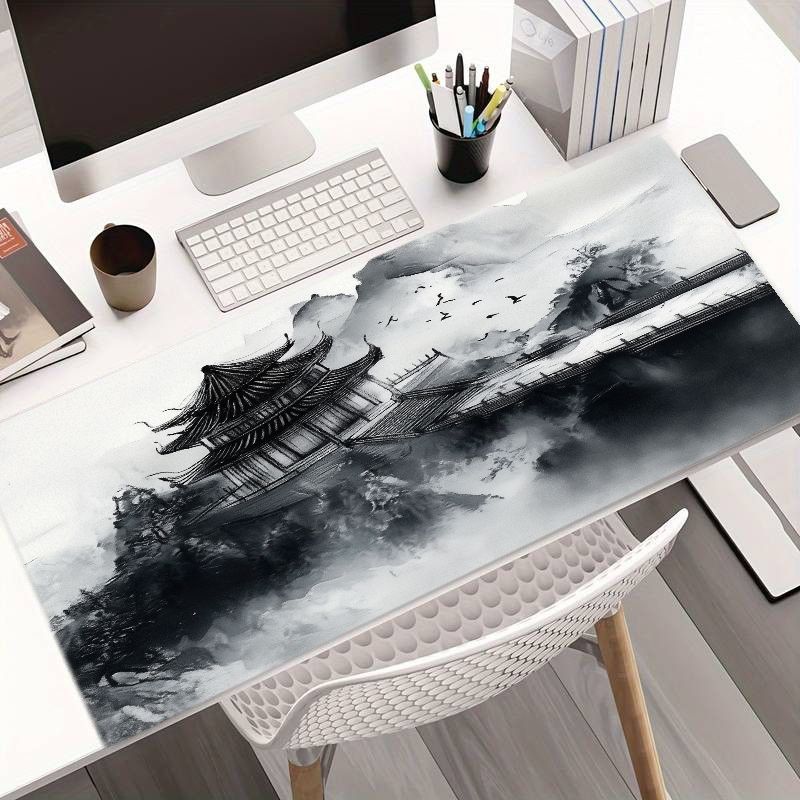 Alas Mouse Seni Besi Unik Moti - Desk Setup Ergonomics ulasan dan harga