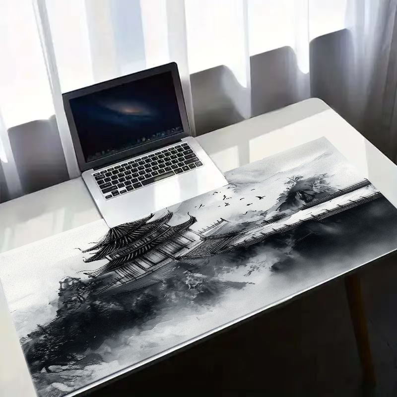 Alas Mouse Seni Besi Unik Moti - Desk Setup Ergonomics ulasan dan harga