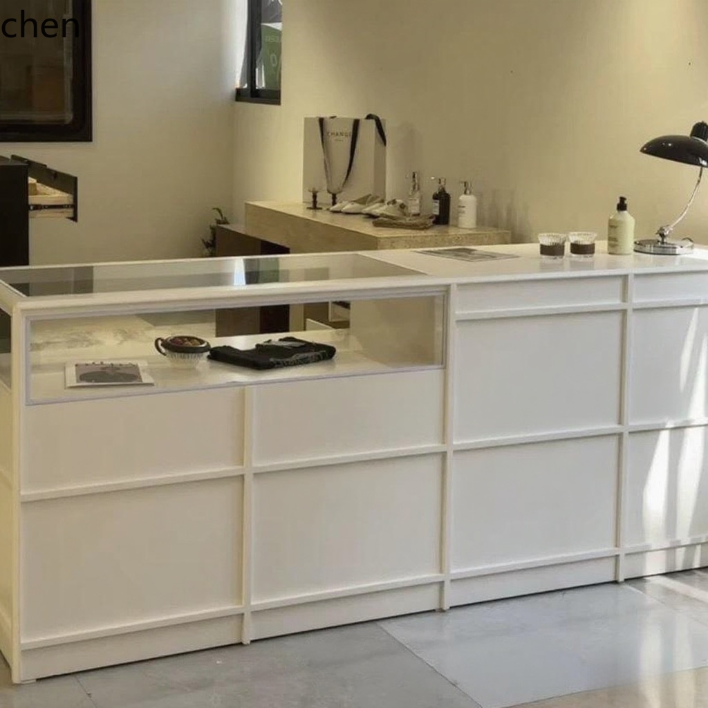 Meja Pajangan Toko Pakaian CZ, - Desk Setup In Office ulasan dan harga