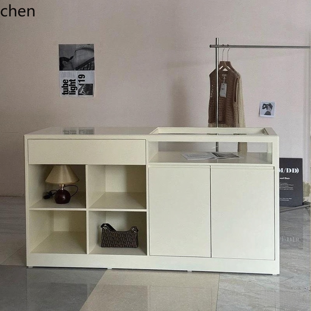 Meja Pajangan Toko Pakaian CZ, - Desk Setup In Office ulasan dan harga