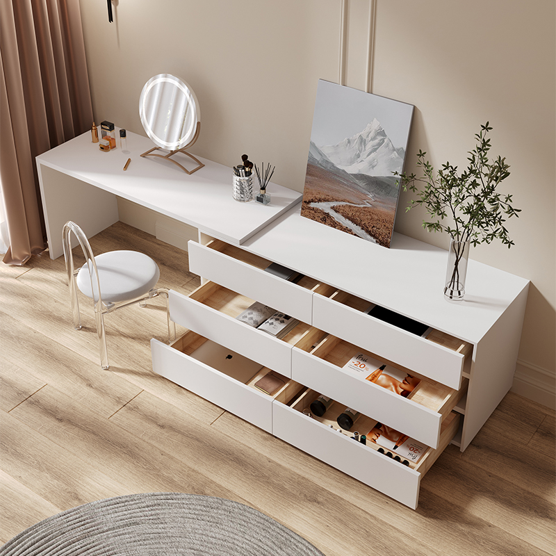 Meja Rias, Meja Komputer Kanto - L Shaped Desk Setup ulasan dan harga