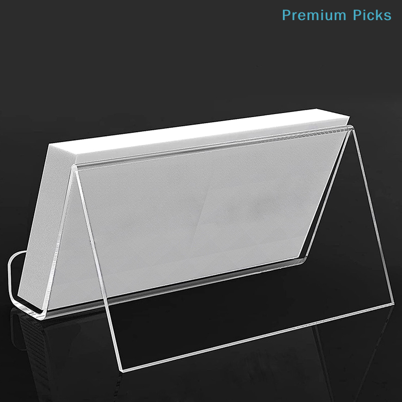 Tempat Kartu Nama Akrilik Tran - Desk Setup Productivity ulasan dan harga