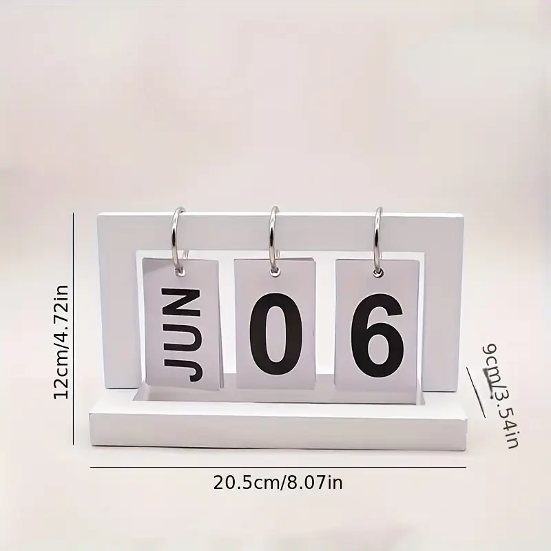 Ornamen Kalender Plastik Dekor - Desk Setup Minimalist ulasan dan harga