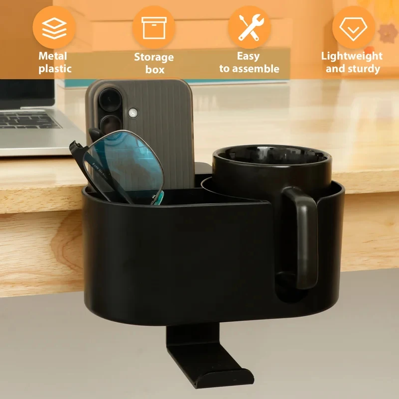 Penyangga Cangkir Meja 4 in 1, - Desk Setup Organization ulasan dan harga