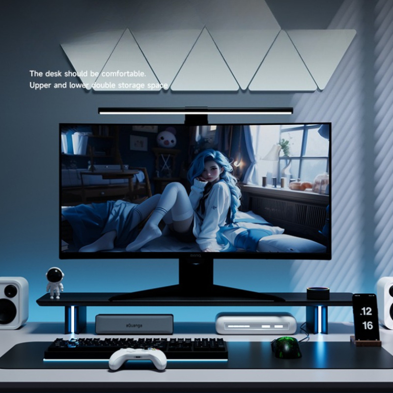 Penyangga Monitor RGB Ergonomi - Desk Setup Ergonomics ulasan dan harga