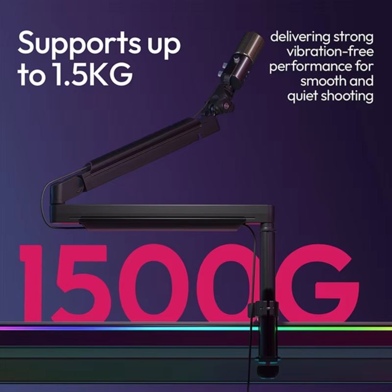 Super Sale ZJ05 Lengan Mikrofo - Desk Setup With Mic ulasan dan harga