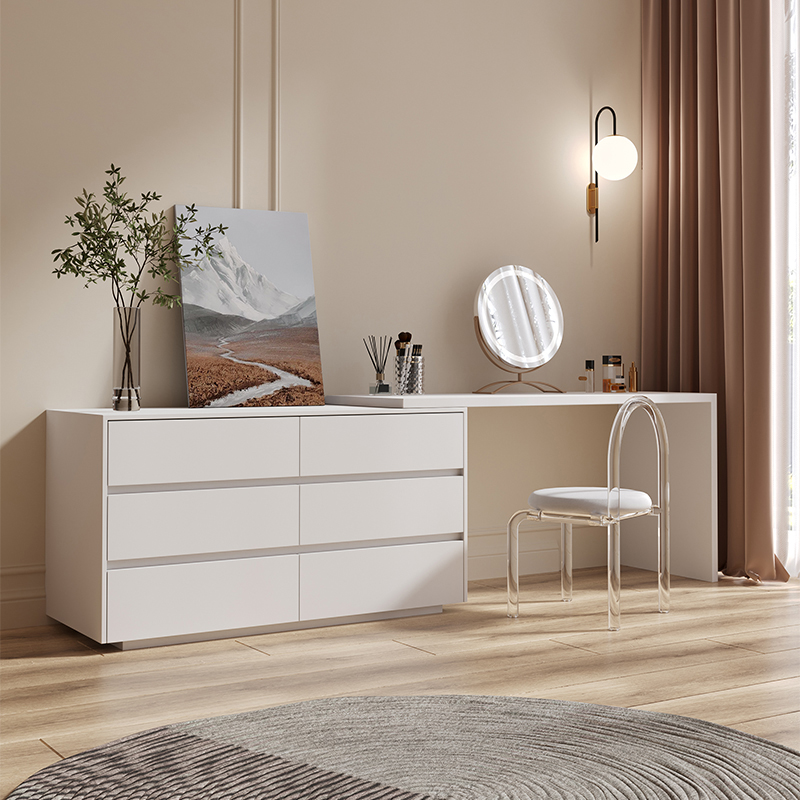 Meja rias, meja komputer rumah - L Shaped Desk Setup ulasan dan harga