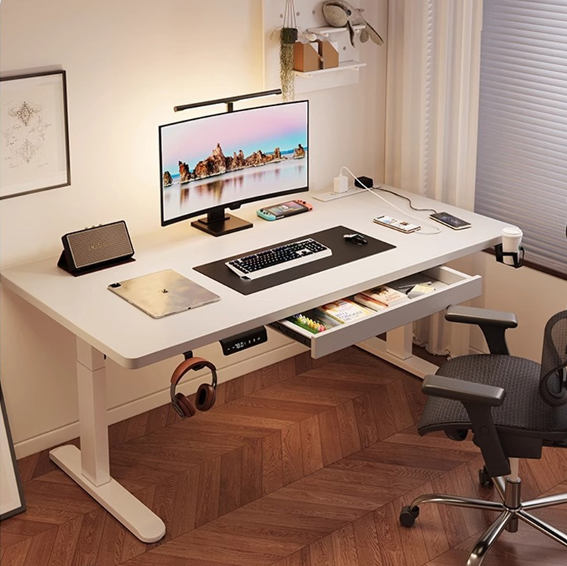 Meja Kerja Elektrik Modern Ber - Desk Setup In Office ulasan dan harga