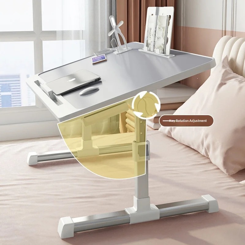 Meja Kantor Kamar Tidur Kompak - L Shaped Desk Setup ulasan dan harga