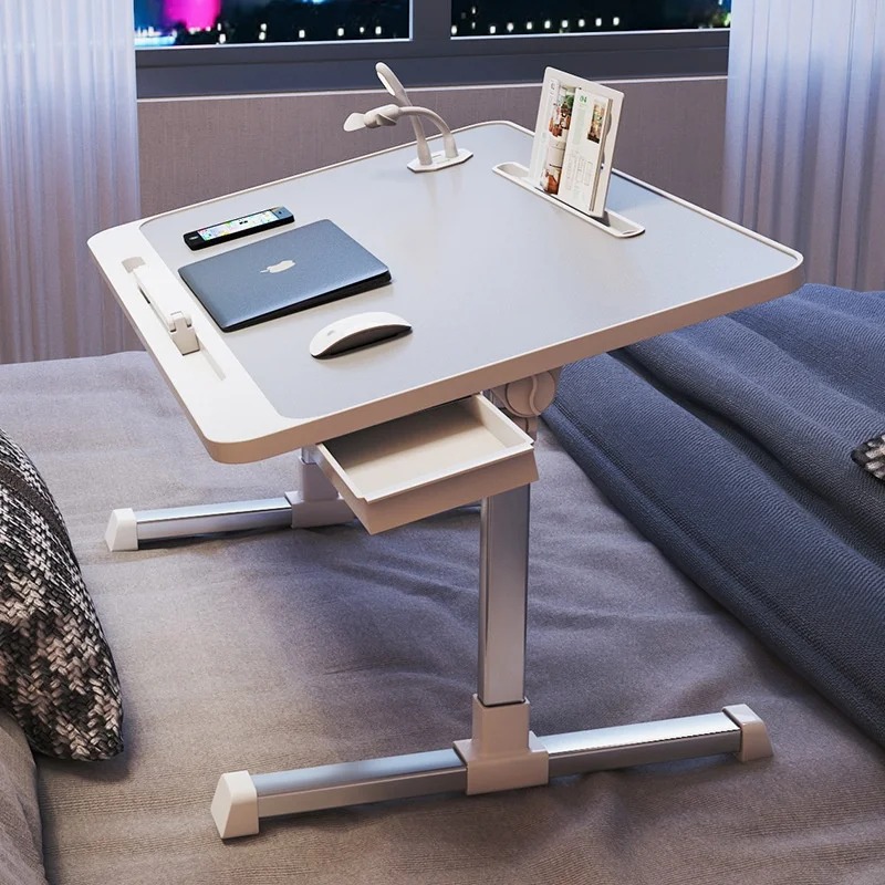 Meja Kantor Kamar Tidur Kompak - L Shaped Desk Setup ulasan dan harga