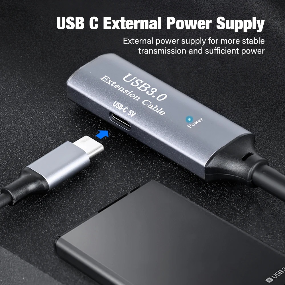 Kabel Ekstensi Aktif USB 3.0 M - Desk Setup Usb Hub ulasan dan harga