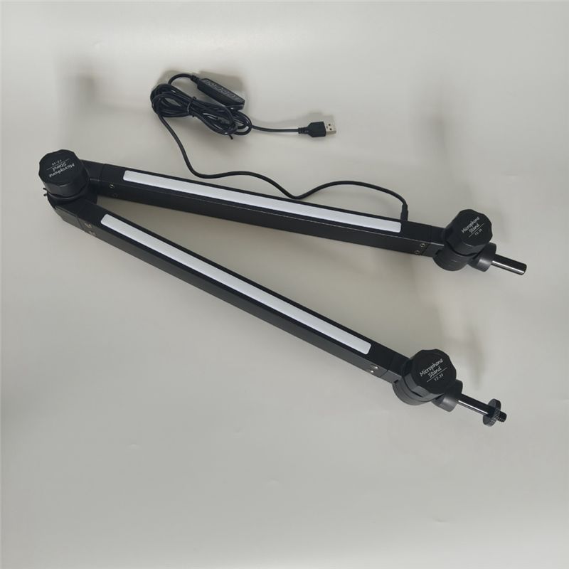 Statif Gunting Suspensi Putar  - Desk Setup With Mic ulasan dan harga