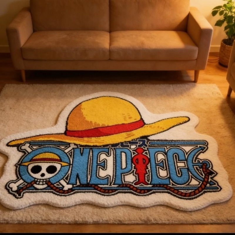 Karpet Anime One Piece, Keset  - Desk Setup Room ulasan dan harga